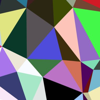 Arka plan çok renkli geometrik poligonal.