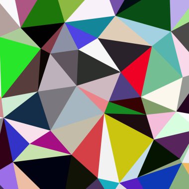 Arka plan çok renkli geometrik poligonal.