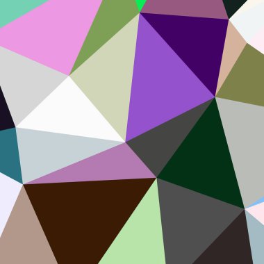 Arka plan çok renkli geometrik poligonal.