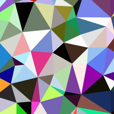 Arka plan çok renkli geometrik poligonal.