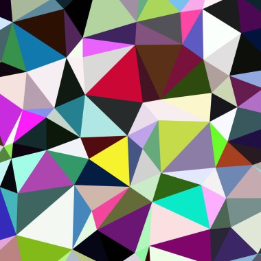 Arka plan çok renkli geometrik poligonal.