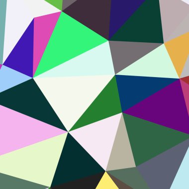 Arka plan çok renkli geometrik poligonal.