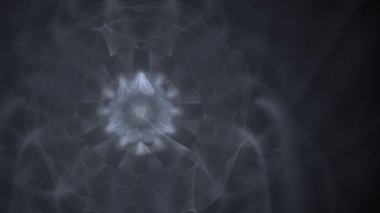 Fantezi kaotik renkli fraktal desen. Soyut Fraktal şekiller. 3D render resimde arka plan veya duvar kağıdı.