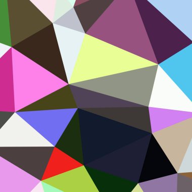 Arka plan çok renkli geometrik poligonal.