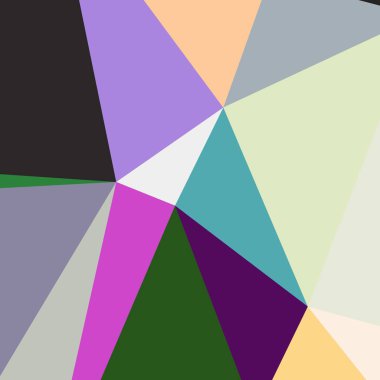 Arka plan çok renkli geometrik poligonal.