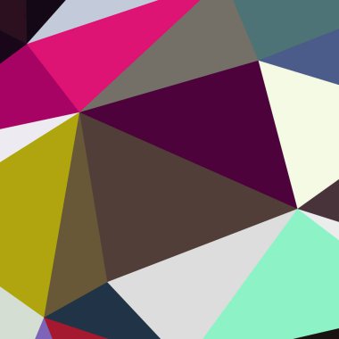 Arka plan çok renkli geometrik poligonal.