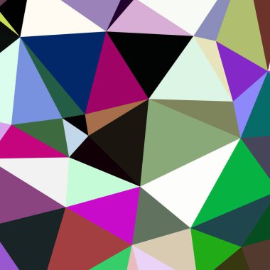 Arka plan çok renkli geometrik poligonal.