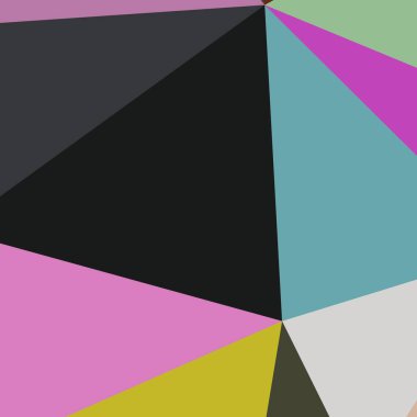 Arka plan çok renkli geometrik poligonal.