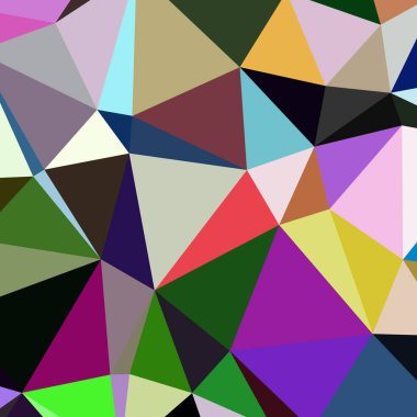 Arka plan çok renkli geometrik poligonal.