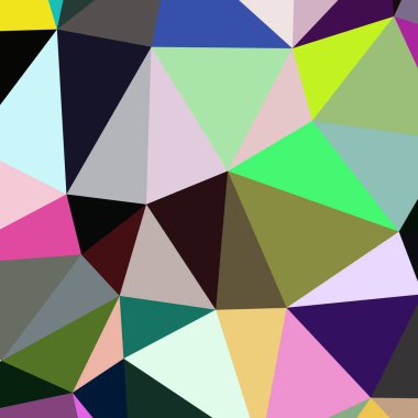 Arka plan çok renkli geometrik poligonal.