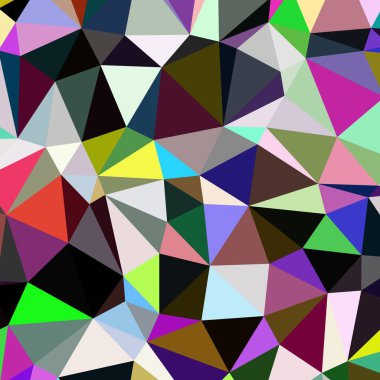 Arka plan çok renkli geometrik poligonal.