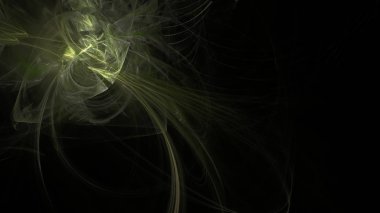 Fantezi kaotik renkli fraktal desen. Soyut Fraktal şekiller. 3D render resimde arka plan veya duvar kağıdı.