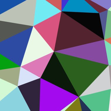 Arka plan çok renkli geometrik poligonal.