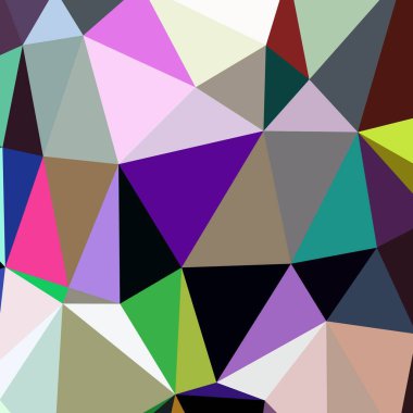 Arka plan çok renkli geometrik poligonal.