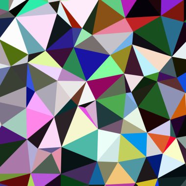 Arka plan çok renkli geometrik poligonal.