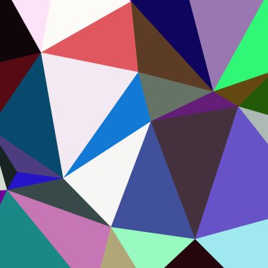 Arka plan çok renkli geometrik poligonal.