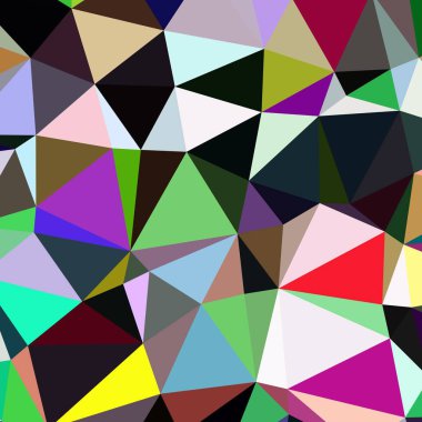 Arka plan çok renkli geometrik poligonal.
