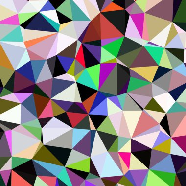 Arka plan çok renkli geometrik poligonal.