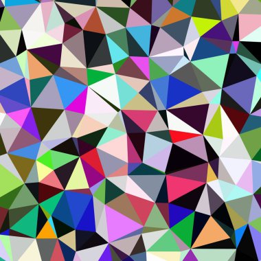 Arka plan çok renkli geometrik poligonal.