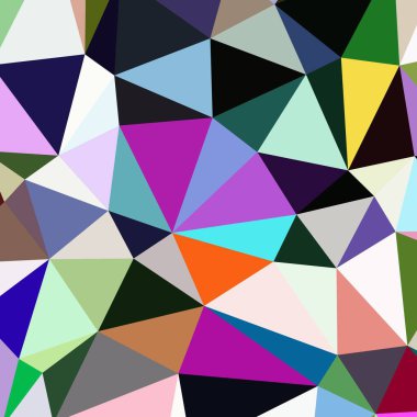 Arka plan çok renkli geometrik poligonal.