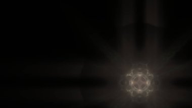 Fantezi kaotik renkli fraktal desen. Soyut Fraktal şekiller. 3D render resimde arka plan veya duvar kağıdı.