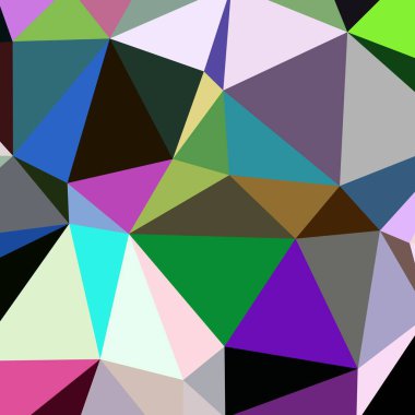 Arka plan çok renkli geometrik poligonal.