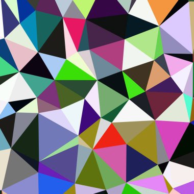 Arka plan çok renkli geometrik poligonal.