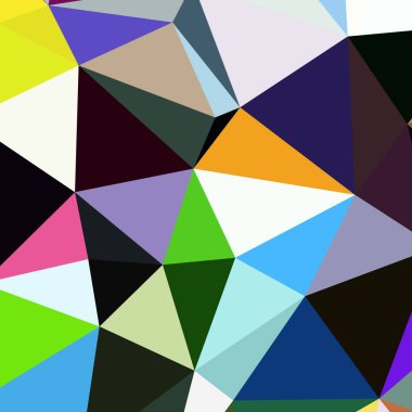 Arka plan çok renkli geometrik poligonal.