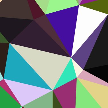 Arka plan çok renkli geometrik poligonal.