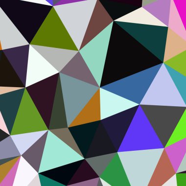 Arka plan çok renkli geometrik poligonal.