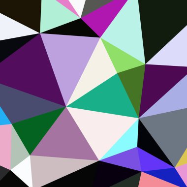 Arka plan çok renkli geometrik poligonal.