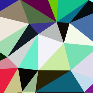 Arka plan çok renkli geometrik poligonal.