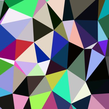 Arka plan çok renkli geometrik poligonal.