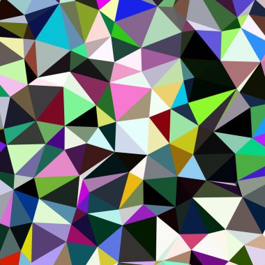 Arka plan çok renkli geometrik poligonal.