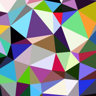 Arka plan çok renkli geometrik poligonal.