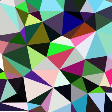 Arka plan çok renkli geometrik poligonal.