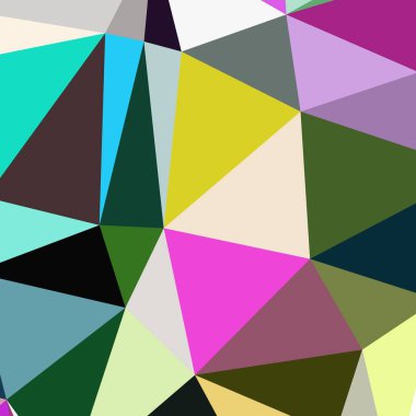 Arka plan çok renkli geometrik poligonal.