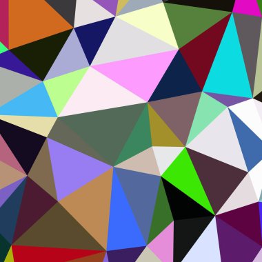 Arka plan çok renkli geometrik poligonal.