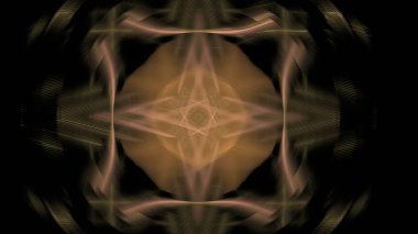 Fantezi kaotik renkli fraktal desen. Soyut Fraktal şekiller. 3D render resimde arka plan veya duvar kağıdı.