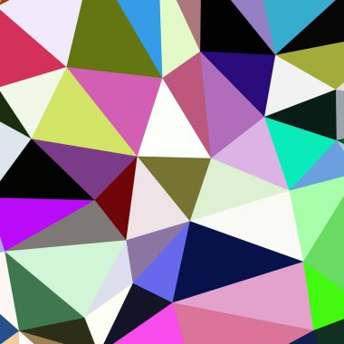 Arka plan çok renkli geometrik poligonal.