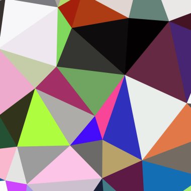 Arka plan çok renkli geometrik poligonal.