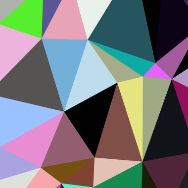 Arka plan çok renkli geometrik poligonal.