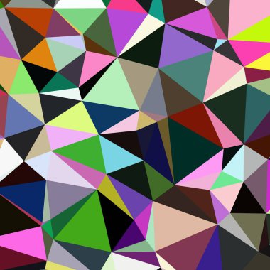 Arka plan çok renkli geometrik poligonal.