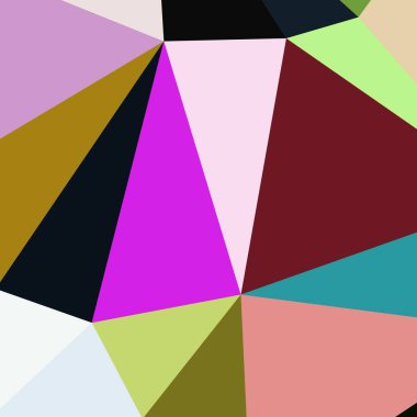 Arka plan çok renkli geometrik poligonal.