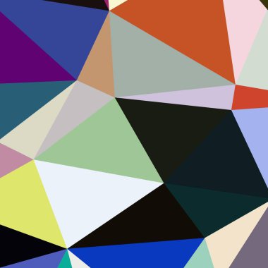 Arka plan çok renkli geometrik poligonal.