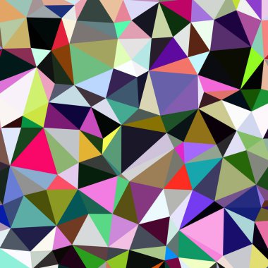 Arka plan çok renkli geometrik poligonal.