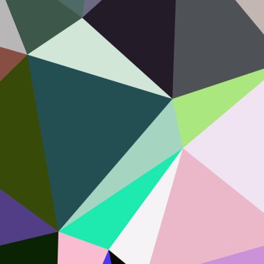 Arka plan çok renkli geometrik poligonal.