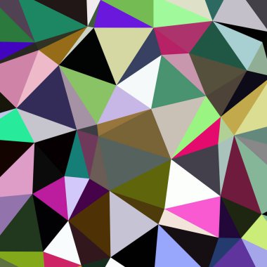 Arka plan çok renkli geometrik poligonal.