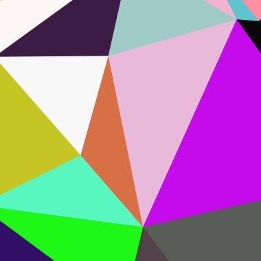 Arka plan çok renkli geometrik poligonal.