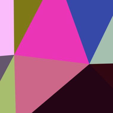 Arka plan çok renkli geometrik poligonal.